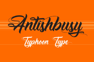 Antishbusy Font: A Script with Character for Crafters and Creators