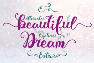 Beautiful Dream Typeface: Elevating Brand Identity with Handlettered Elegance