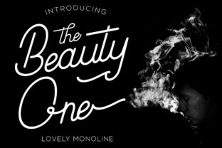 Beauty One: A Stylish Script Font for Editorial Design