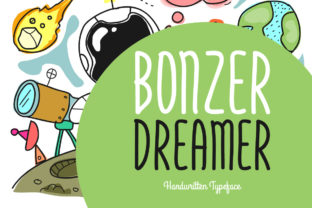 Bonzer Dreamer: A Handwritten Typeface for Authentic Brand Identity
