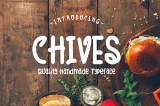 Chives Typeface: Elevate Social Media Graphics with Handwritten Style