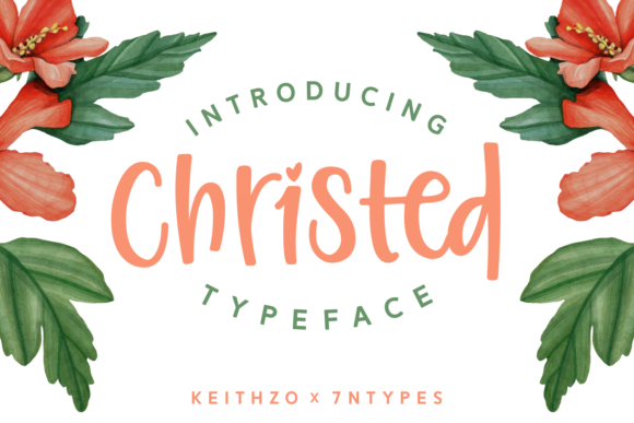 Christed: A Modern Script Font for Editorial Design