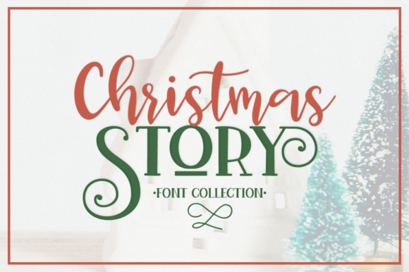 Christmas Story Font: A Warm Typeface for Digital Design
