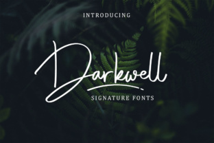 Darkwell Family: A Premium Typeface for Handmade Branding