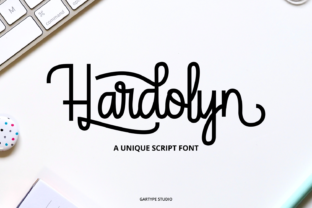 Hardolyn: A Versatile Script Font for Creative Branding