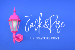 Jack and Rose Font: A Handwritten Typeface for Editorial Elegance