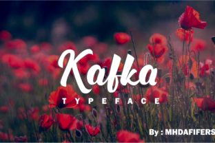 Kafka Typeface: Elevating Editorial Design with Script Elegance