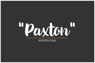 Paxton Typeface Review: A Chic Handwritten Font for Modern Brands