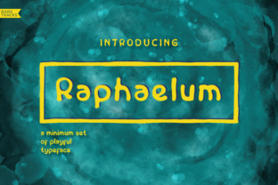 Raphaelum: A Handwritten Font for Playful Digital Branding