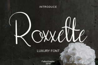 Roxxette: The Script Font That Elevates Editorial Design