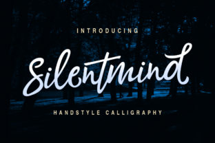 Silentmind: A Modern Script Font for Polished Brand Identity