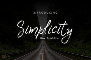 Simplicity Typeface Review: A Dirty Brush Font for Modern Brands