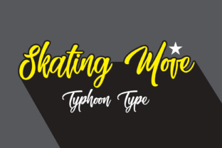 Skating Move Font: A Bold Display Typeface for Digital Designs