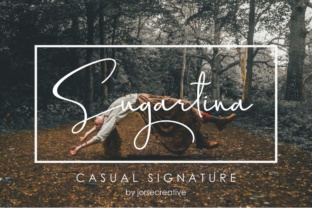 Sugartina: A Handwritten Typeface That Elevates Editorial Design