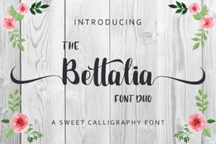 The Bettalia Duo: A Modern Script Font for Brand Identity