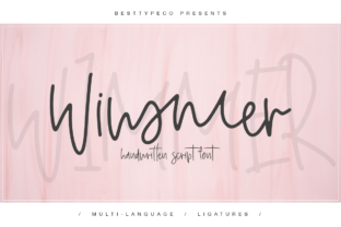 Wimmer Typeface Review: Elevating Editorial Design with Handmade Script